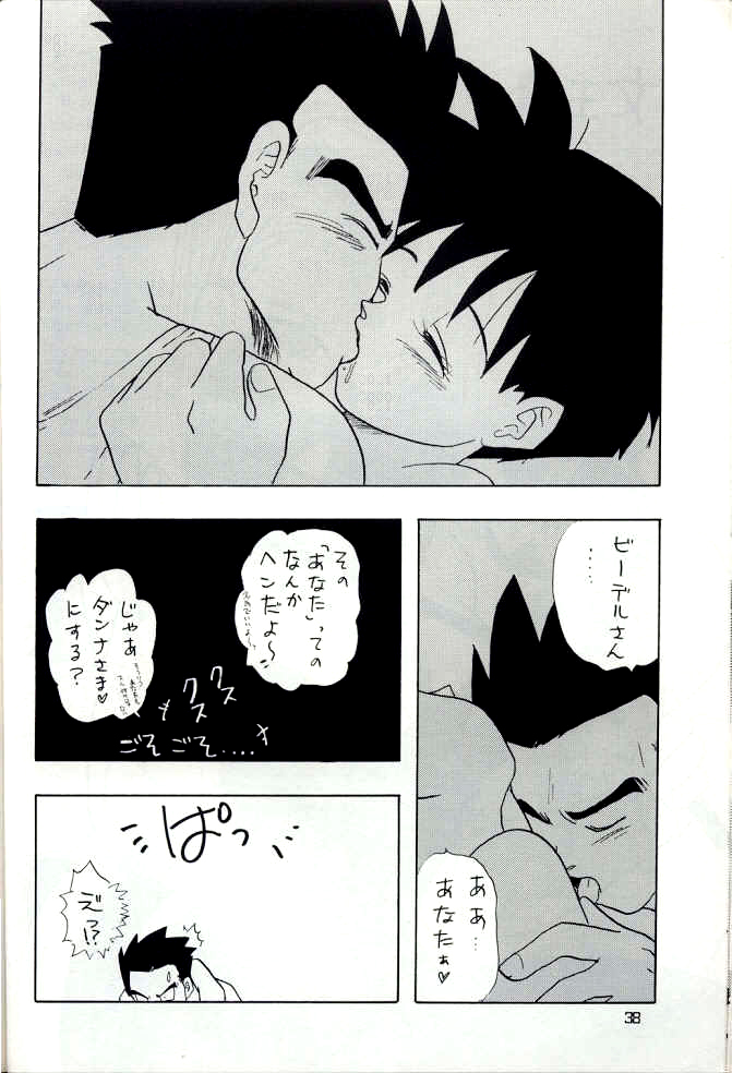 [Chirigami Goya, Fusuma go Ten (Shouji Hariko)] YYY (Dragon Ball) page 38 full