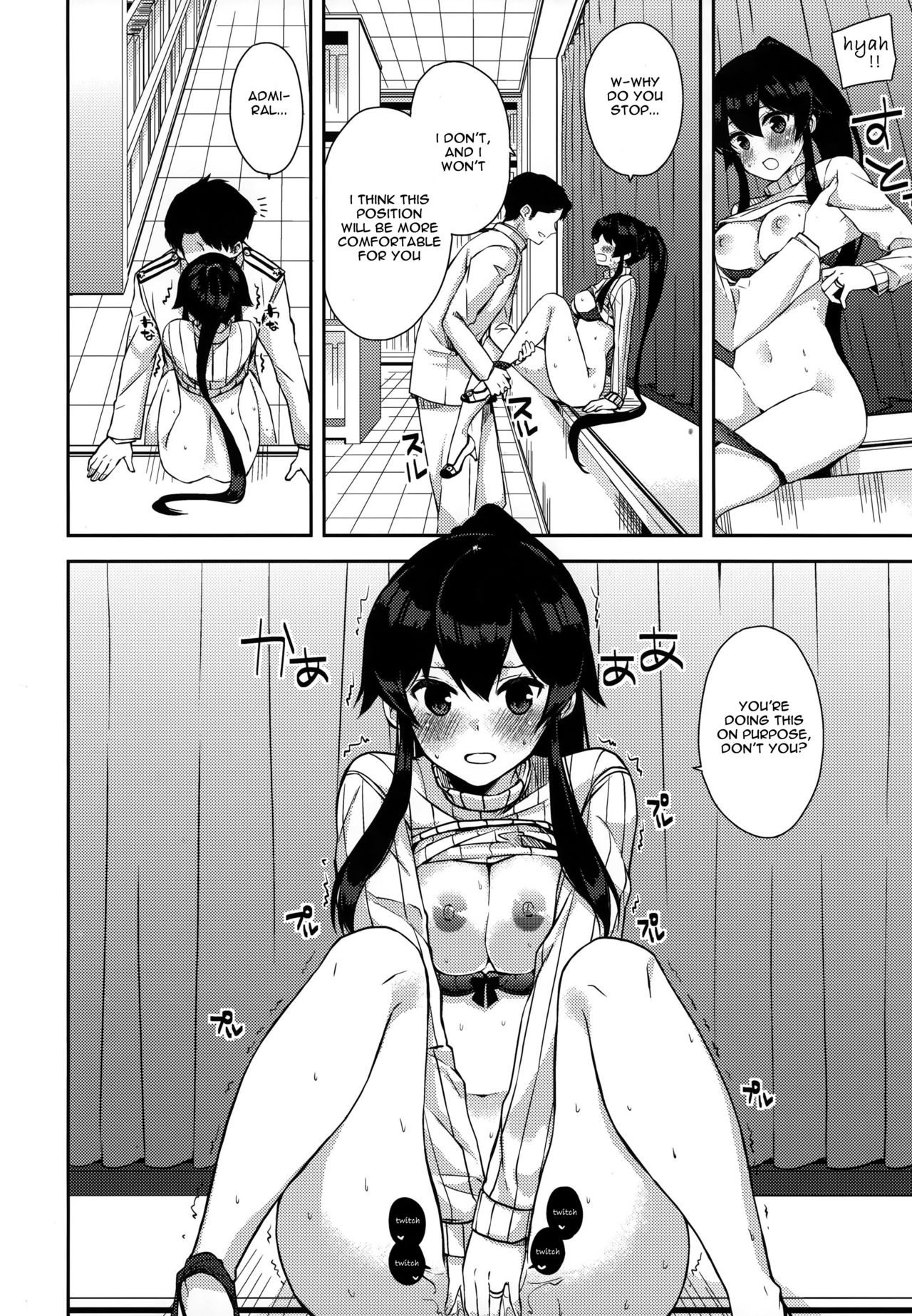 (C90) [Rosapersica (Ichinomiya)] Yoru Yahagi 5 (Kantai Collection -KanColle-) [English] [Spicaworks] page 23 full