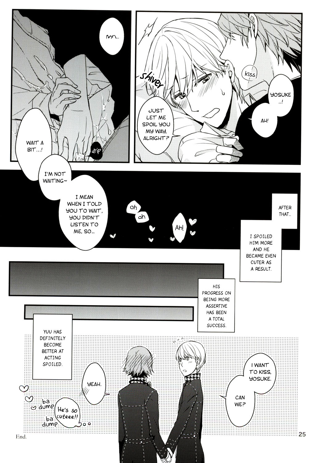 (C83) [Swallow Sky (Rihara)] CRAZY CAT LOVER (Persona 4) [English] [Kuro] page 24 full