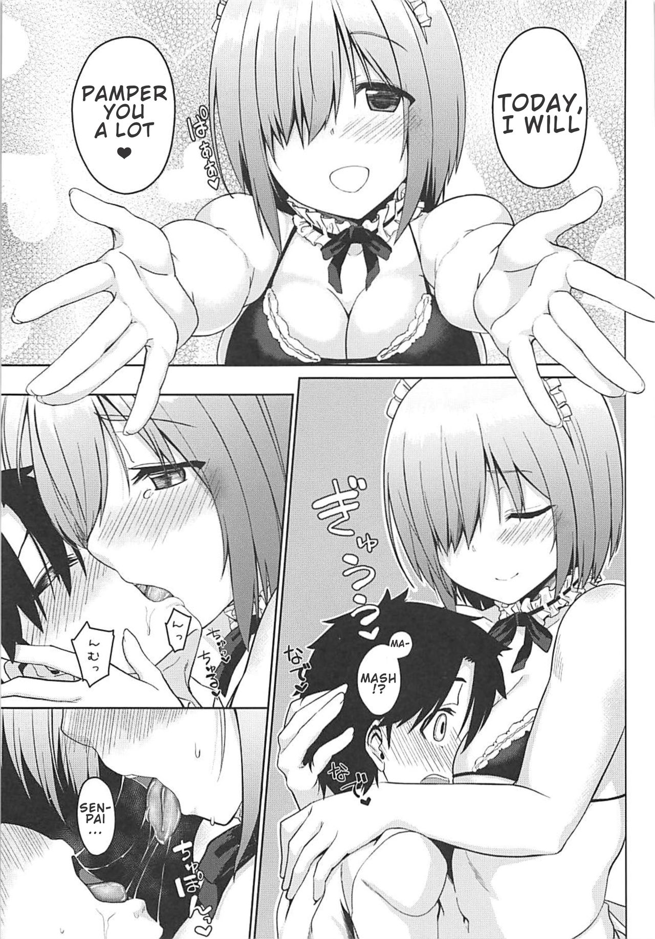 (C94) [satomachine. (Satou Samu)] Mash no Erohon (Fate/Grand Order) [English] [BigBro000] page 19 full