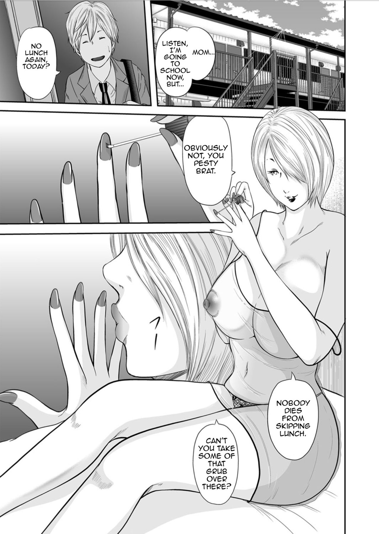 [Mitarai Yuuki] Ikanishite Haha wa Onna o Kaihou Shitaka Episode 0. [English][Amoskandy] [Digital] page 23 full