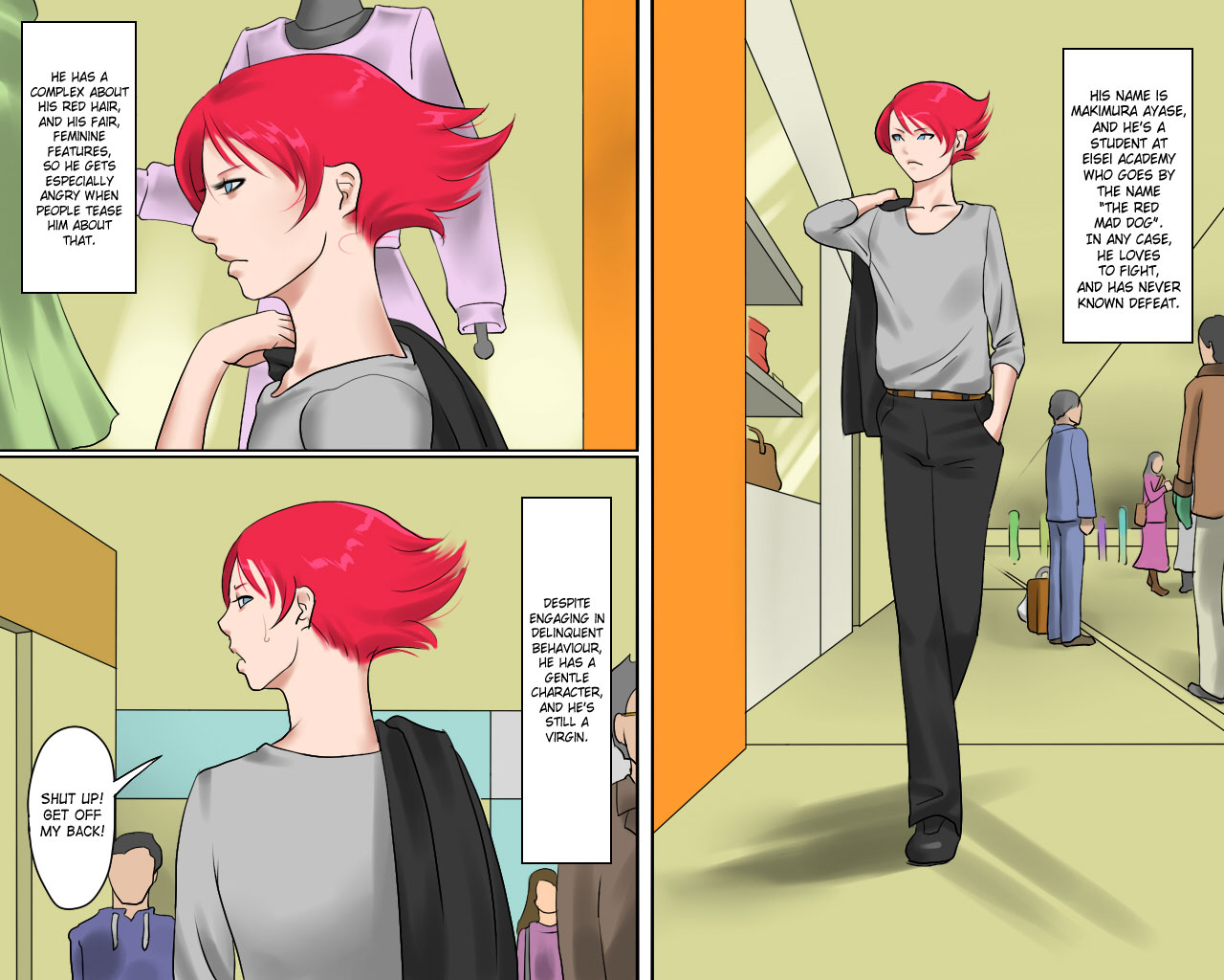 [Naya] Nyotaika Maso Shoufu Aya Chijoku no Costume | Aya [English] [SaHa] page 5 full