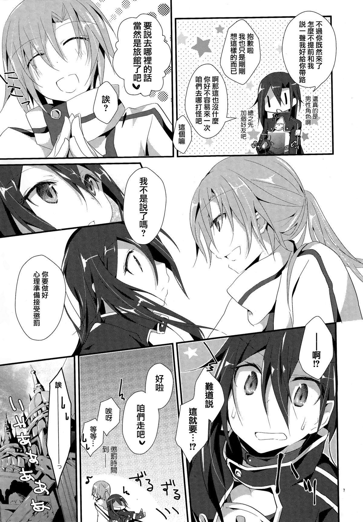 (C87) [Peach*tea (Akina Rei)] Honey Punishment (Sword Art Online) [Chinese] [无毒汉化组] page 9 full