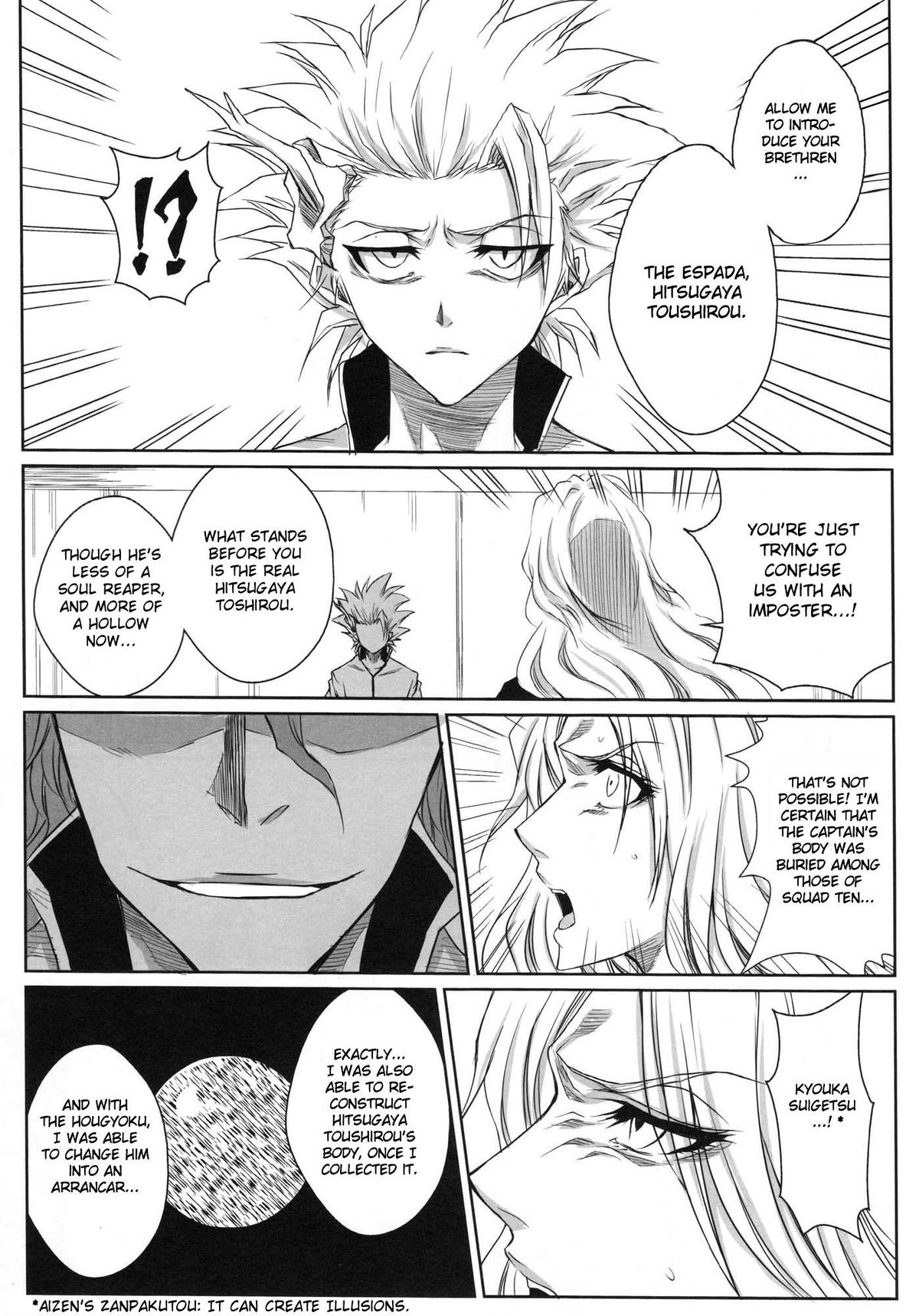 (CCOsaka74) [Heta no Yoko Zuki (Dunga)] Shi | Winter 2 (Bleach) [English] {doujin-moe.us} page 5 full