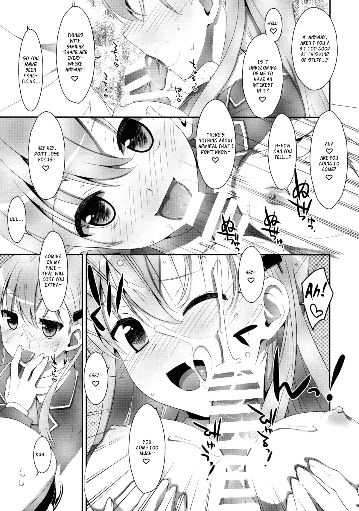 (C85) [TIES (Takei Ooki)] Dame Otoko Seizou Recipe (Kantai Collection -KanColle-) [English] [Kagoromo] page 15 full