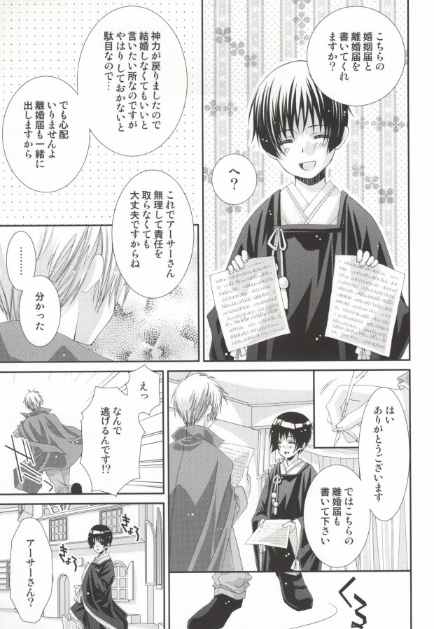 [Juuokubunritsu (Miwa Azusa, Sakakibara Tomomi)] Hoshi no Furu Yoru no Motogatari (Hetalia: Axis Powers) page 30 full
