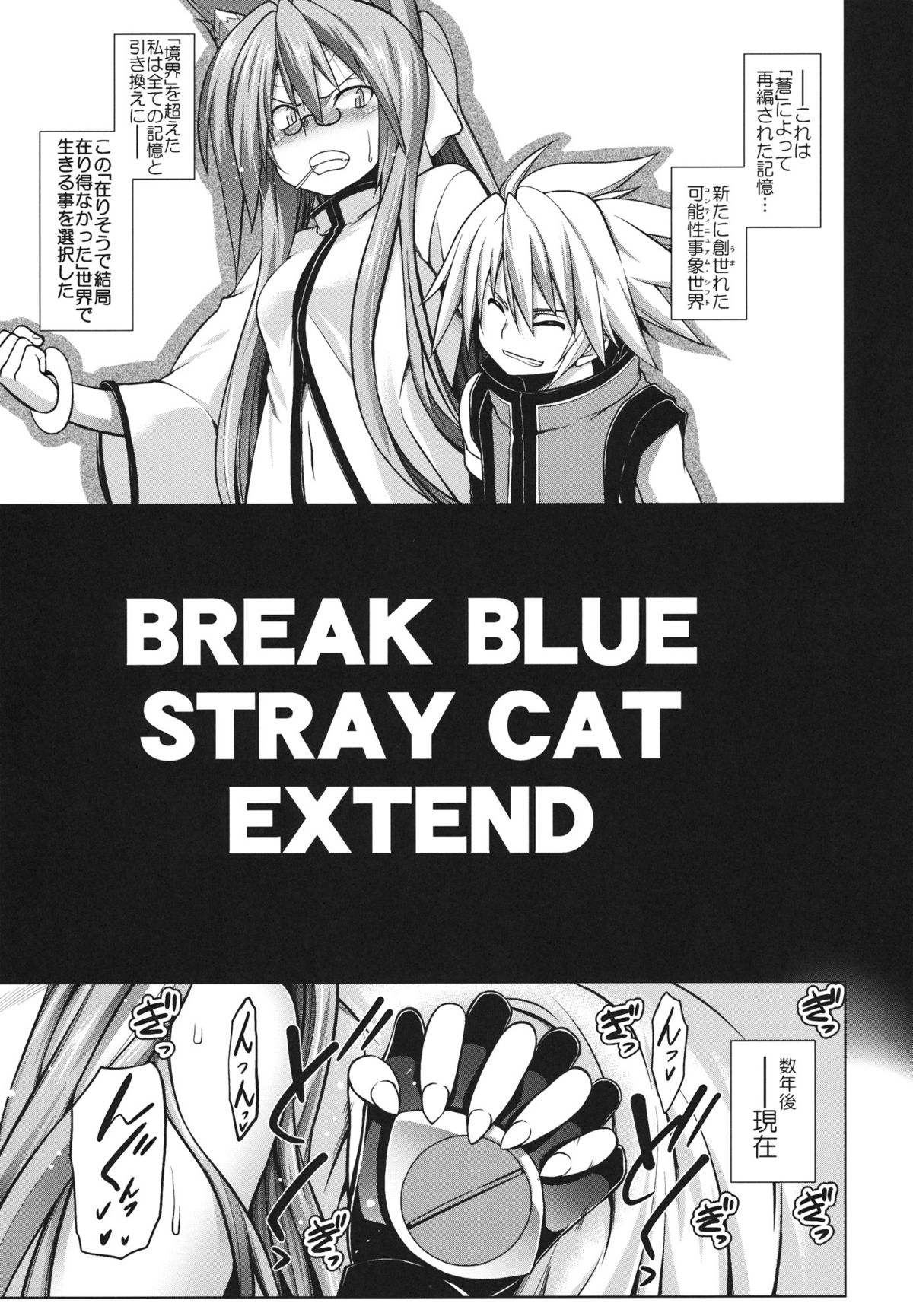 (C81) [STUDIO TIAMAT (TANABE)] BREAK BLUE STRAY CAT EXTEND (BLAZBLUE) page 4 full