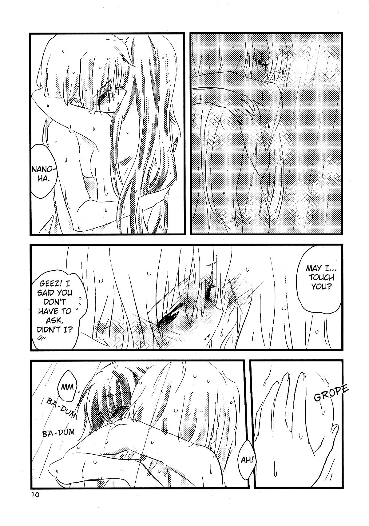 (C76) [kuri koro. (tokoharu)] Yuudachi (Evening Rain) (Mahou Shoujo Lyrical Nanoha [Magical Girl Lyrical Nanoha]) [English] page 9 full