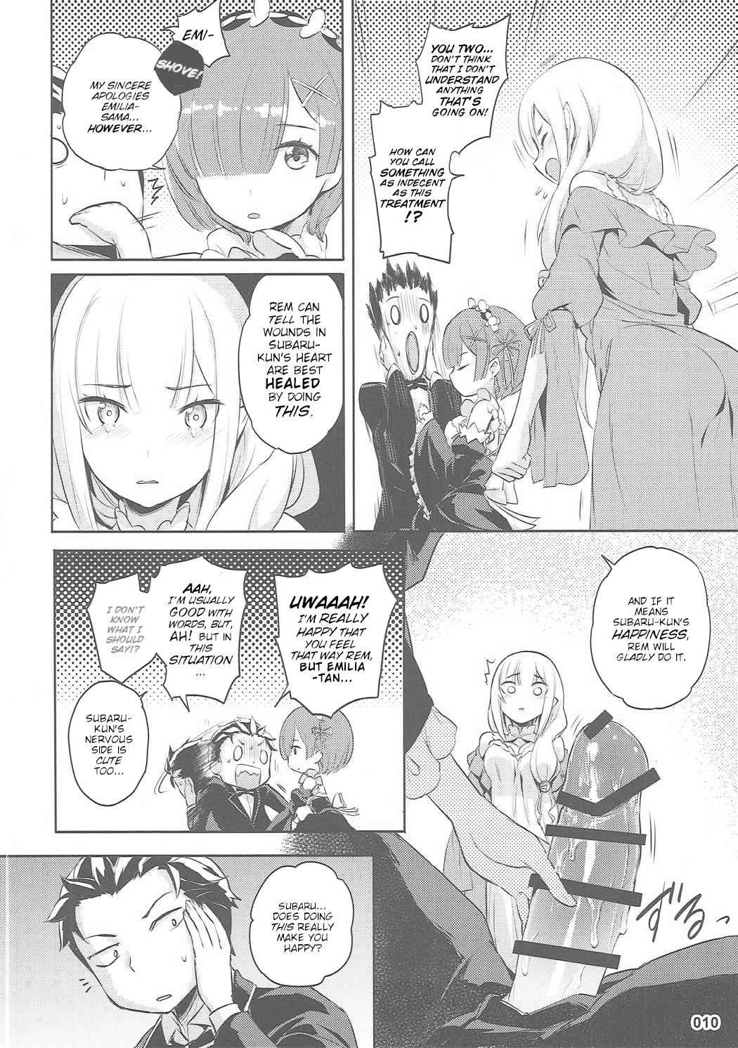 (C91) [Aokihoshi (Akaiguppy)] RE:Zero After Story (Re:Zero kara Hajimeru Isekai Seikatsu) [English] page 11 full