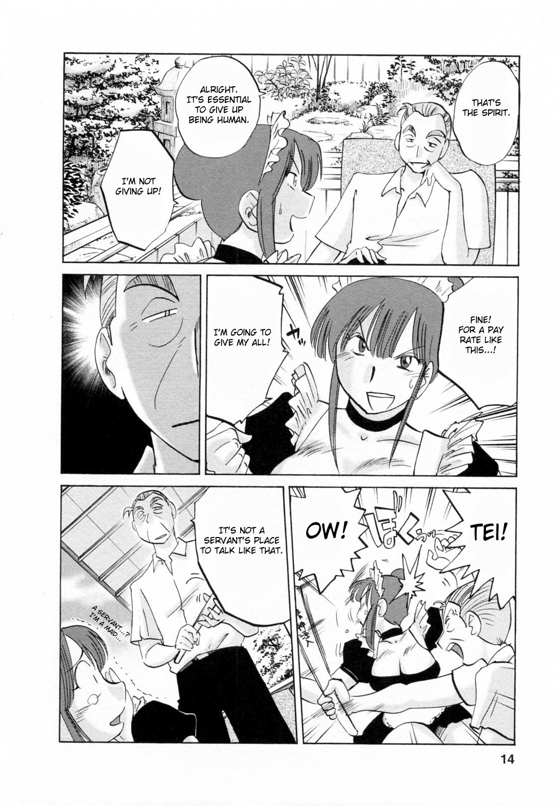[Tsuya Tsuya] Maid no Mitsuko-san Vol.1 [English] {Fated Circle} page 14 full