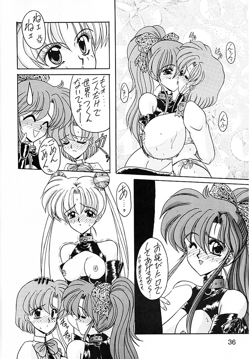 (CR15) [Fukumaden (Ohkami Tomoyuki)] Keiwaku (Bishoujo Senshi Sailor Moon) page 37 full