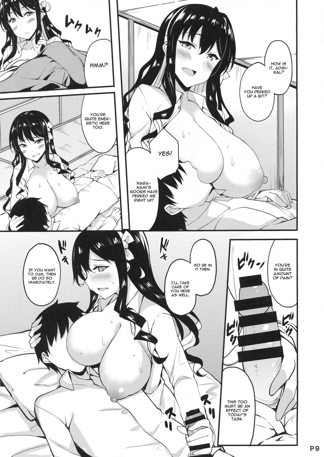 (C94) [Moon Wort (Sougetsu Nonono)] Hishokan no Naganami-sama Kai Ni (Kantai Collection -KanColle-) [English] [CGrascal] page 8 full