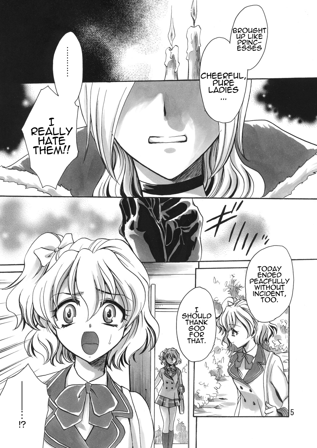 (COMIC1☆3) [Nyagos (Yatengetu)] Soujuku Kajitsu | Precocity Fruit (Fresh PreCure!) [English] =LWB= page 5 full