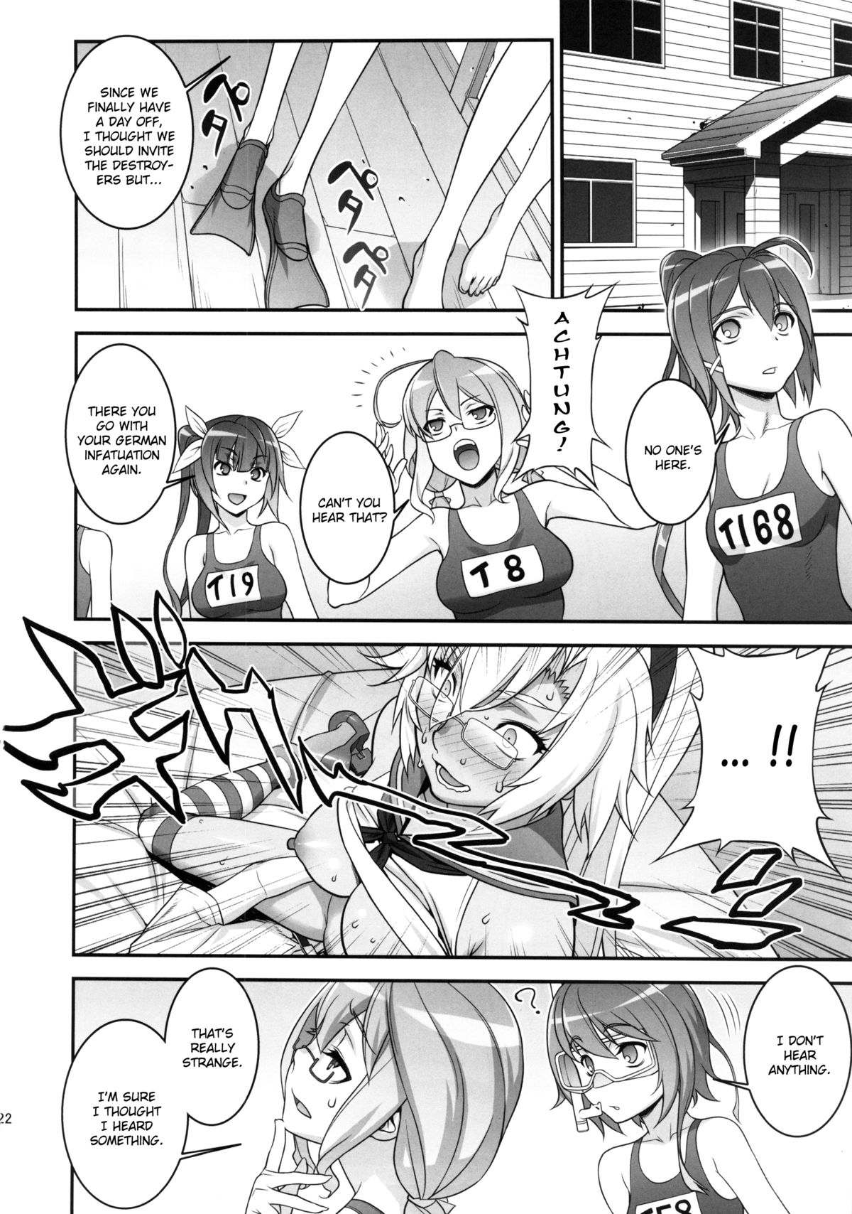 (C86) [Motchie Kingdom (Motchie)] Musashi no Dokidoki Daisakusen | Musashi's Heart-Pounding Great Strategy! (Kantai Collection -KanColle-) [English] [Chocolate + LWB] page 21 full