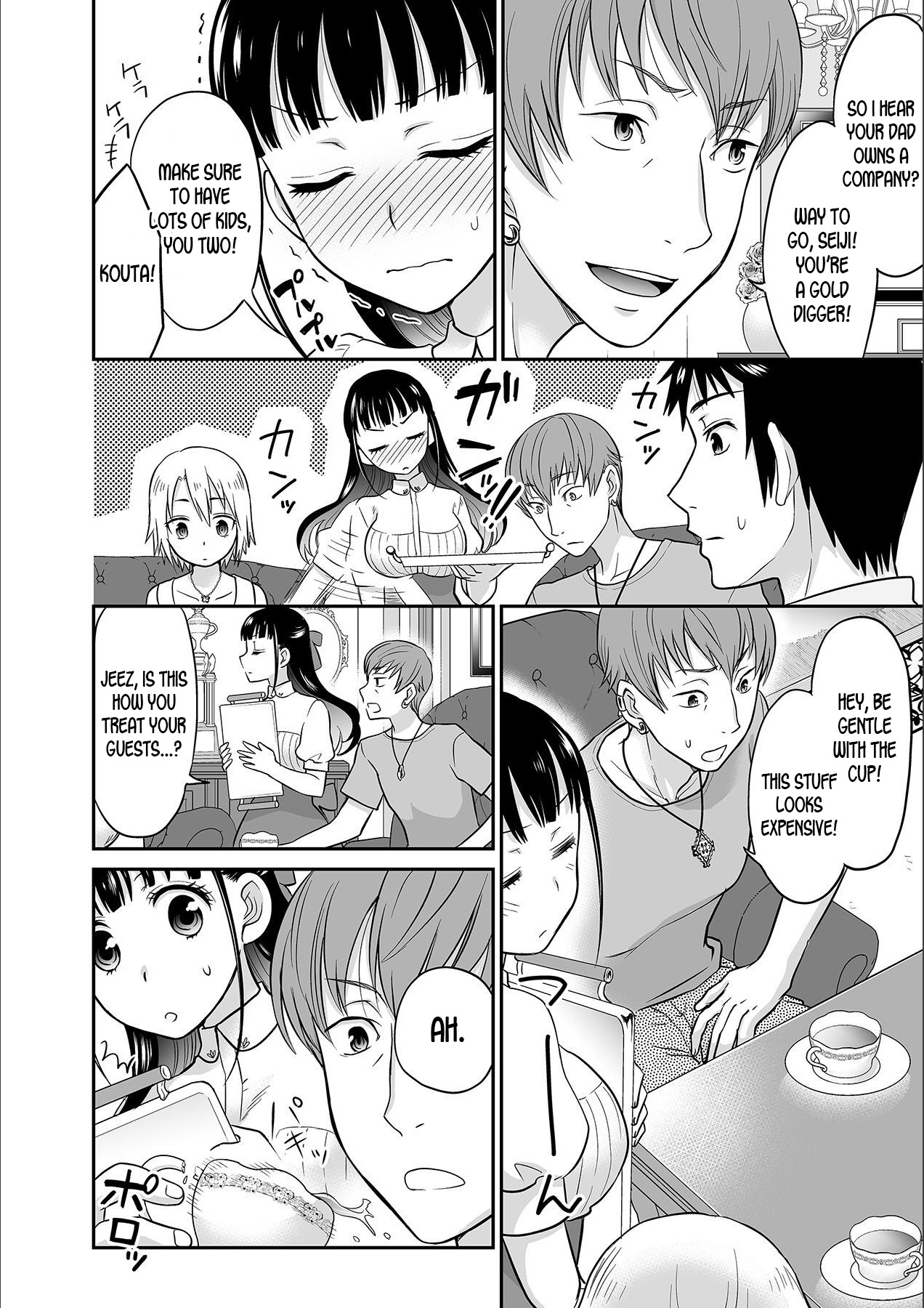 [Rojiro] Kare to no Sex ja Ikenai kara… Atashi no Koko ni Irete Hoshii no Ch.1-3 [English] [desudesu] page 64 full