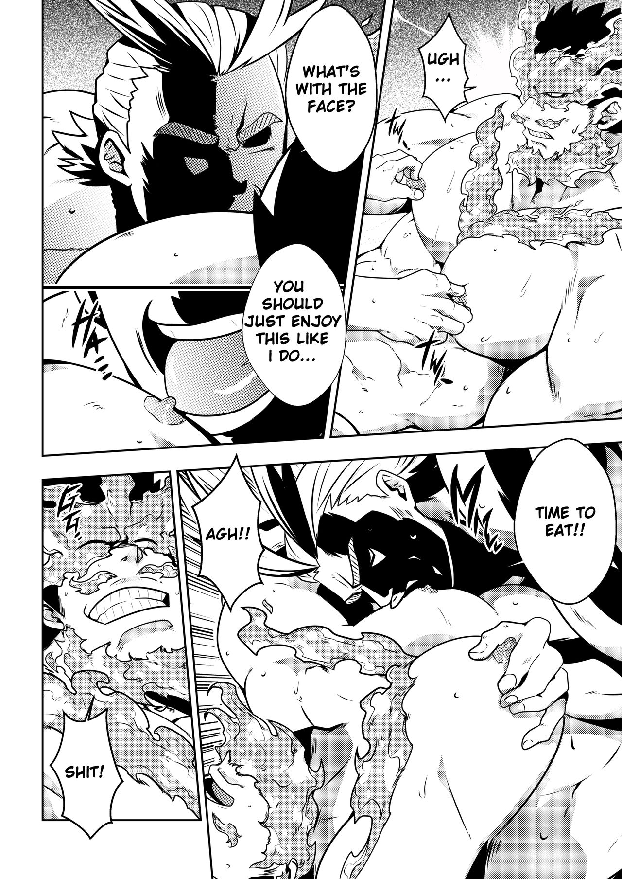 [Mazjojo] BURST OUT!! (Boku no Hero Academia) [English] [Uncensored] [Digital] page 10 full