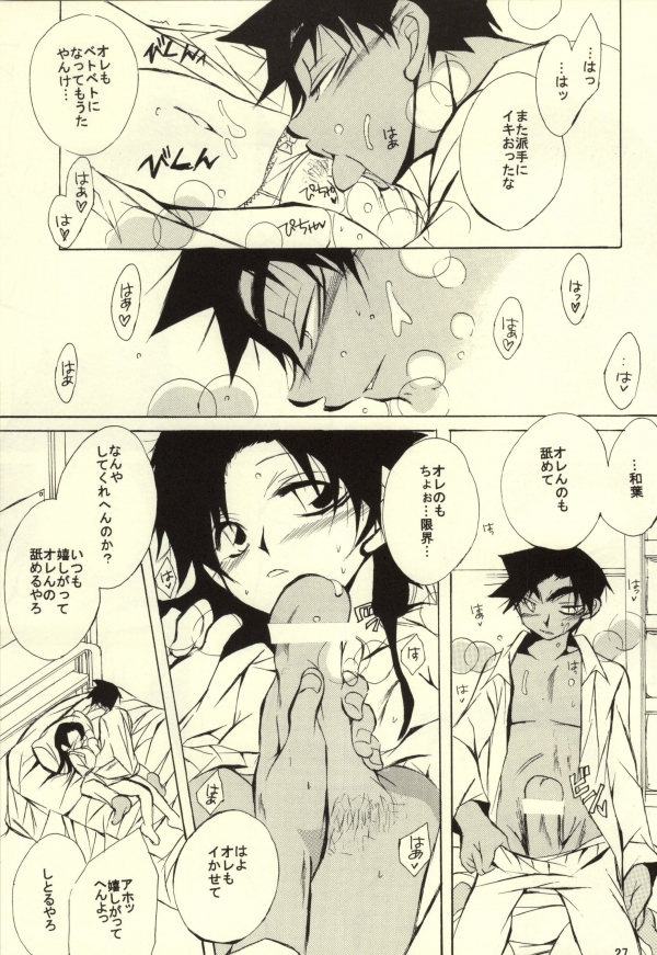 (C85) [Aikanheiwa. (Aina Nana)] MIDNIGHT LOVERS (Detective Conan) page 25 full