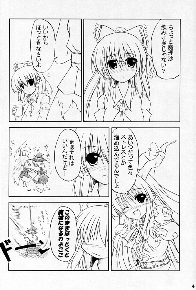 (CR37) [SeaFox (Kirisaki Byakko)] Keep Out (Touhou Project) page 3 full