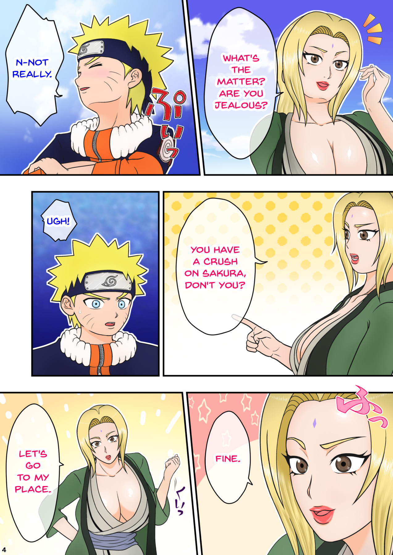 [Asagindo (Asakura Gin)] Tsunade no Seikyouiku 2 ~Kanraku Hen~ | Tsunade's Sex Education 2 ~Surrender Edition~ (Naruto) [English] {Doujins.com} page 5 full