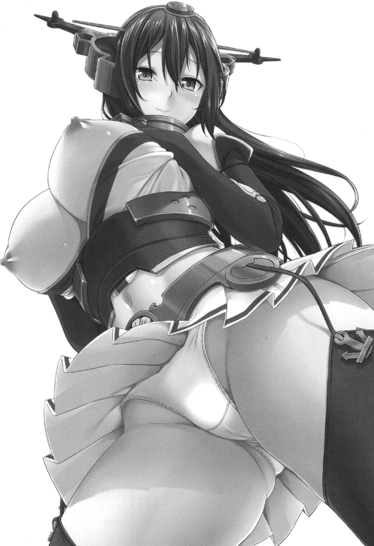 [Σ-Arts (Mikemono Yuu)] Senkan Tall Girl (Kantai Collection -KanColle-) [Digital] page 3 full