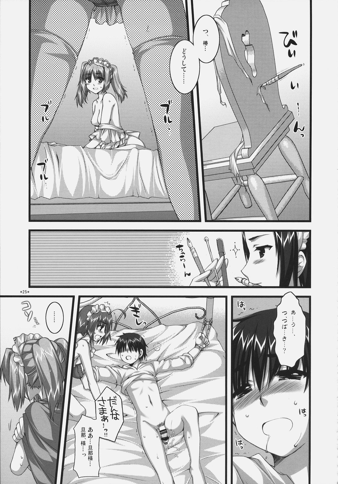 (C72)[Alpha to Yukaina Nakamatachi] Tsubaki to Kiku Fina~le! page 24 full