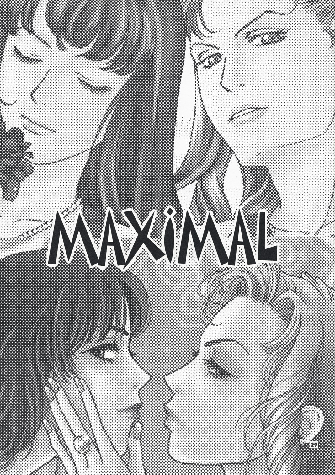 (C70) [Cannon Sisters (Kanou Wakiko, Kuroshinju Fujin, Madame Antigone)] MAXIMAL (Kanou Shimai) page 28 full