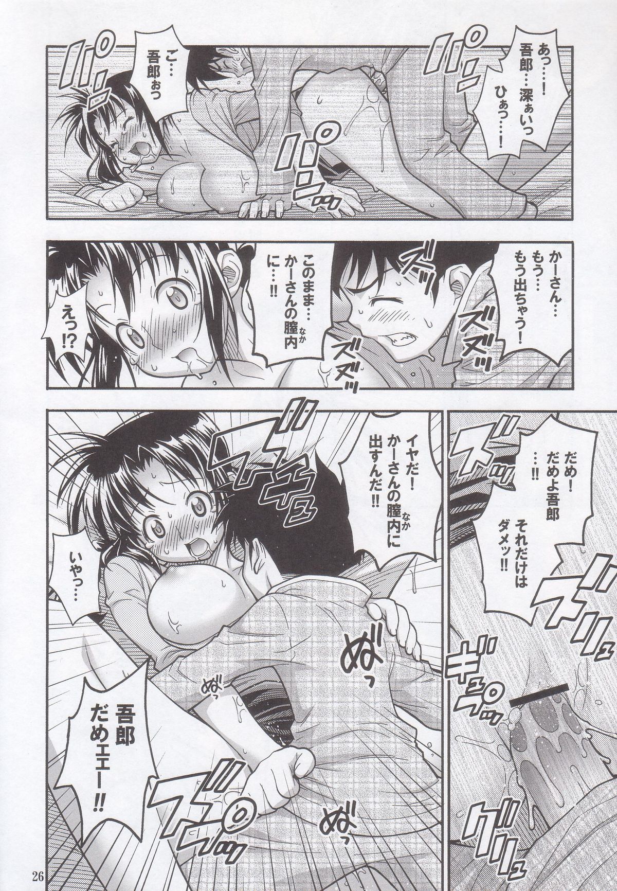 (C68) [RIROLAND (Kuuya, Satomi Hiroyuki)] Mojer (Major) page 25 full