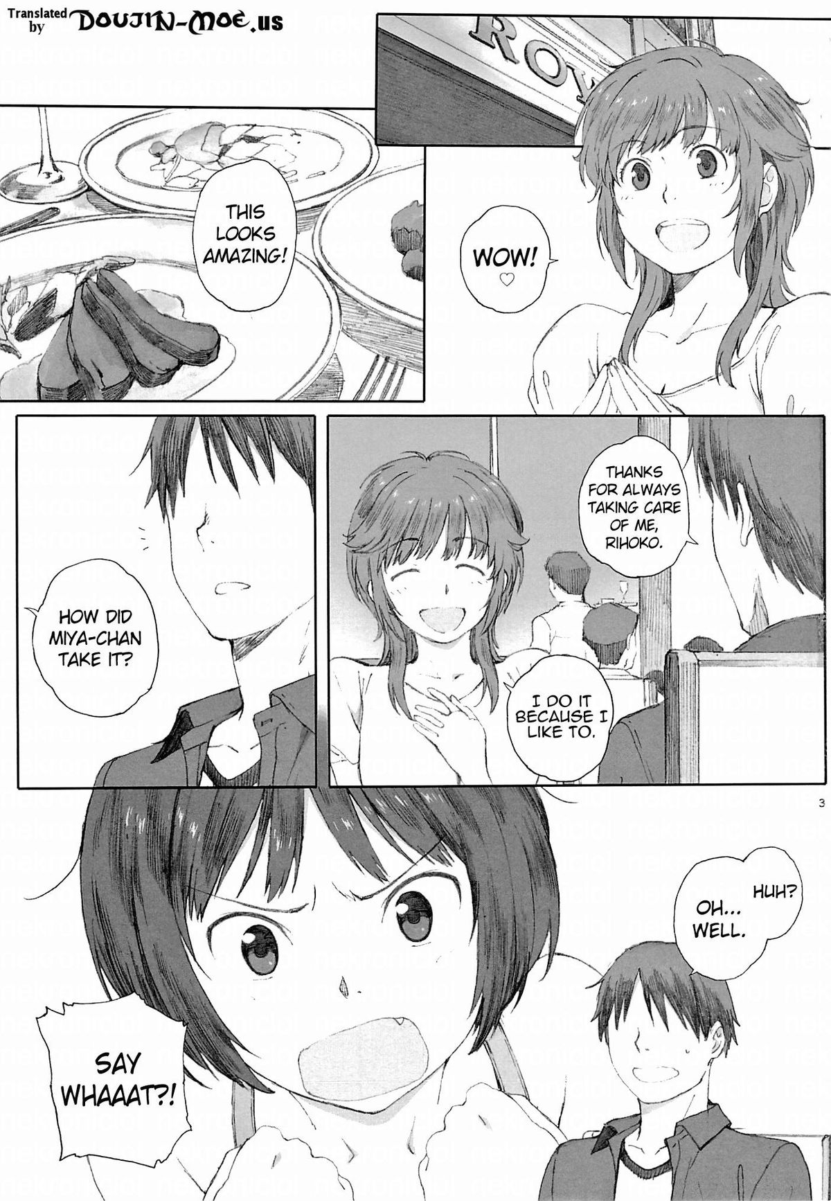 (C88) [Kansai Orange (Arai Kei)] Happy Life 3 (Amagami) [English] {doujin-moe.us} page 2 full