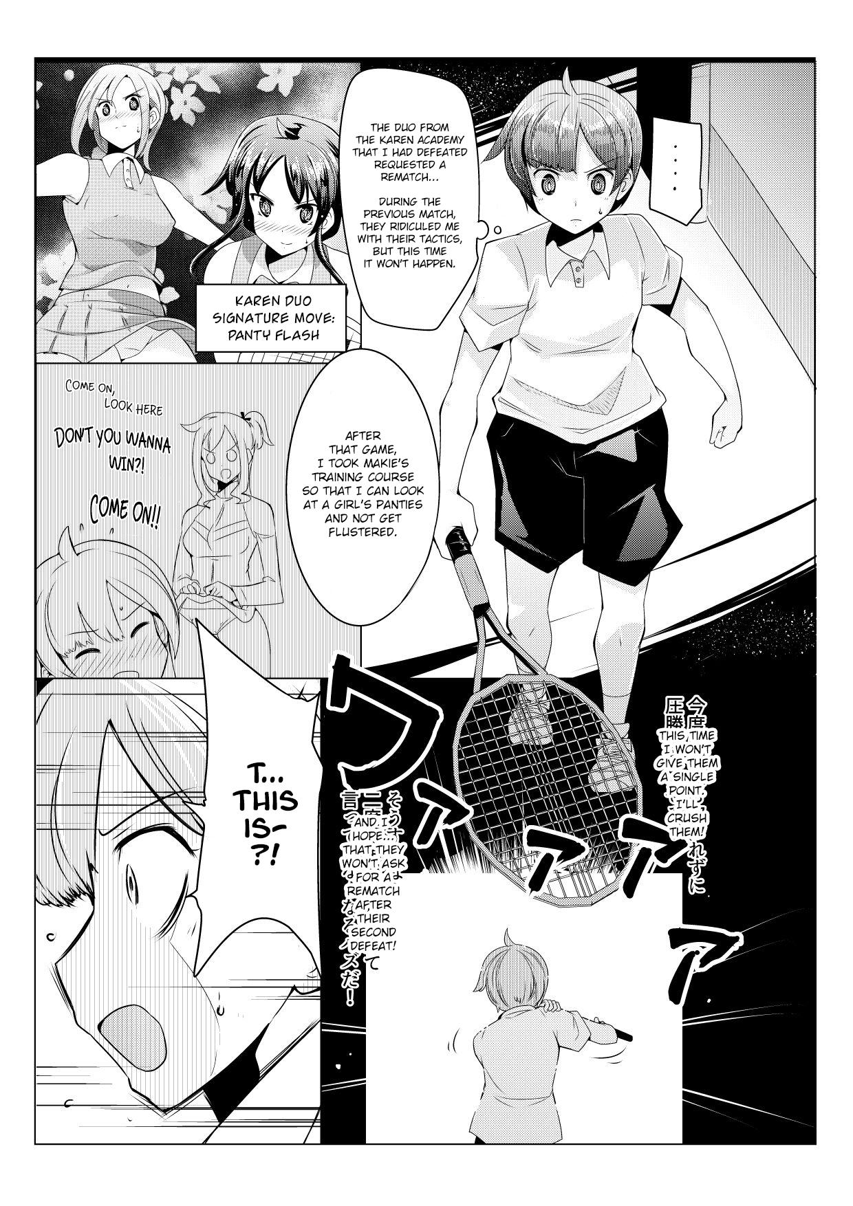 [excess m (Name John)] Oneshota Irojikake Tennis Taiketsu Hen [English] [CrowKarasu] [Digital] page 2 full