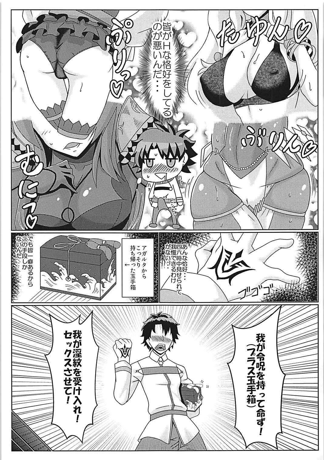 (COMIC1☆12) [Jinoriya (Norizi)] Inmon Dou Deshou (Fate/Grand Order) page 2 full