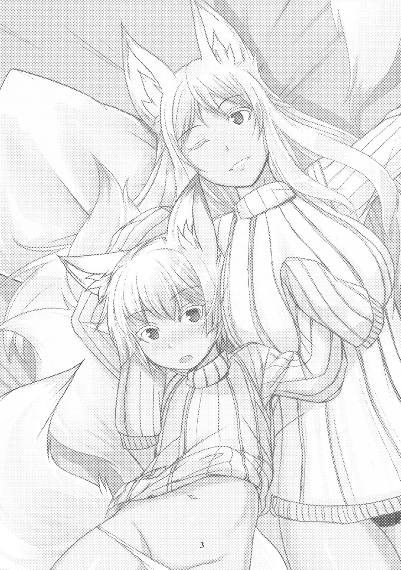 (C91) [Tanmatsu Ijou (BadHand)] Byakko no Mori Sono Juu page 3 full