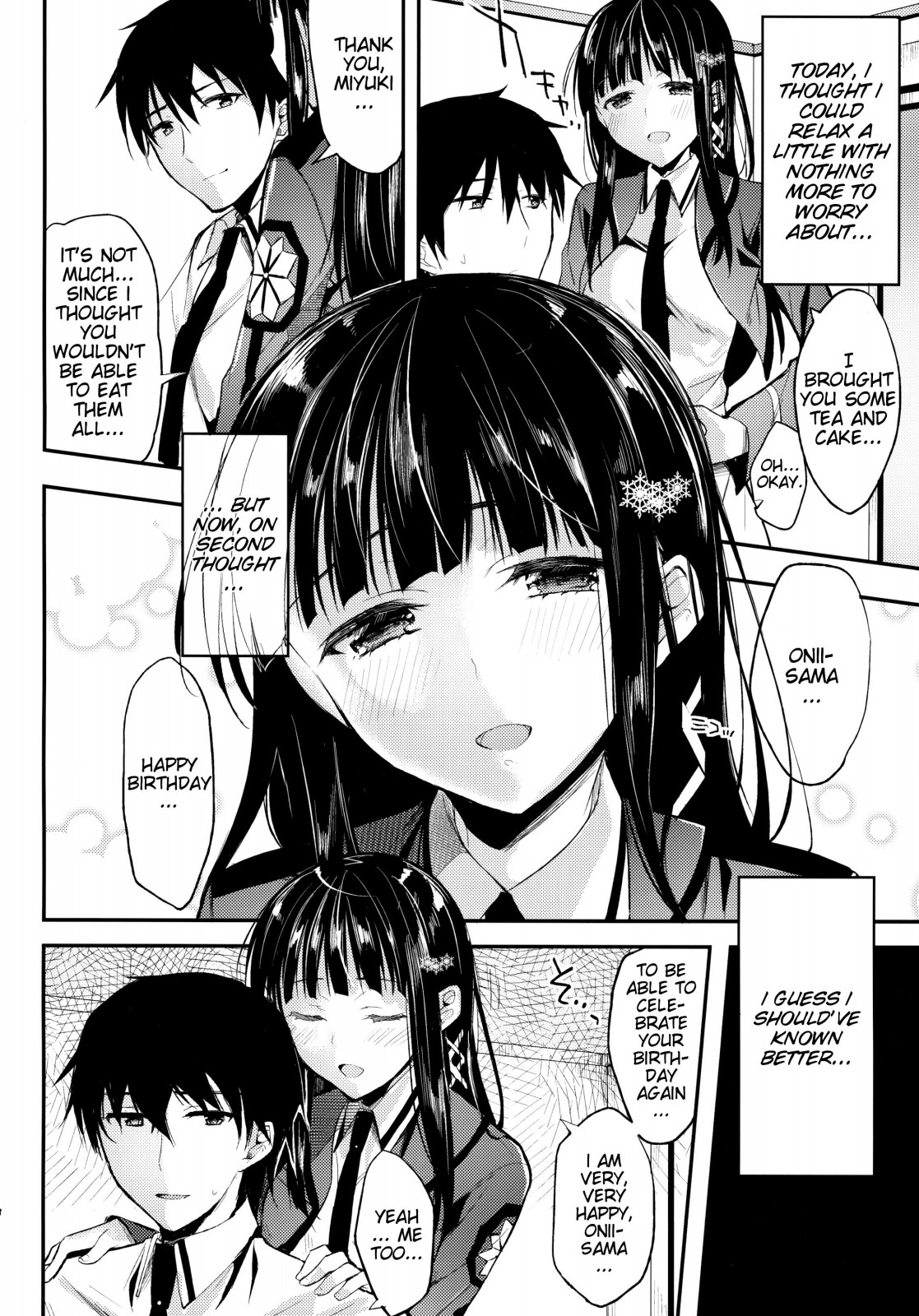 [Kawaisounako (Yuyu, Ichino)] Deep Snow Soushuuhen + 5-6 (Mahouka Koukou no Rettousei) [English] {The Lusty Lady Project + EHCove + hardicondor + inhibitionkiller007} page 111 full