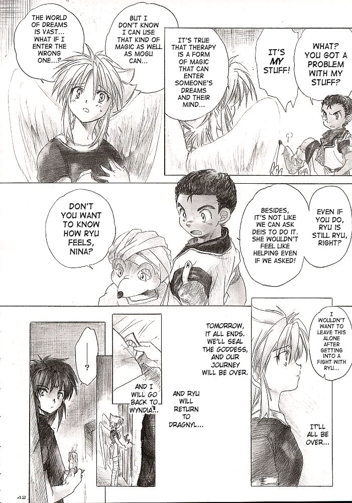 (C63) [Toko-ya (Kitoen)] Side:RYU - Ryuu no Me no Fuukei ~ third (Breath Of Fire) [English] [SaHa] page 41 full