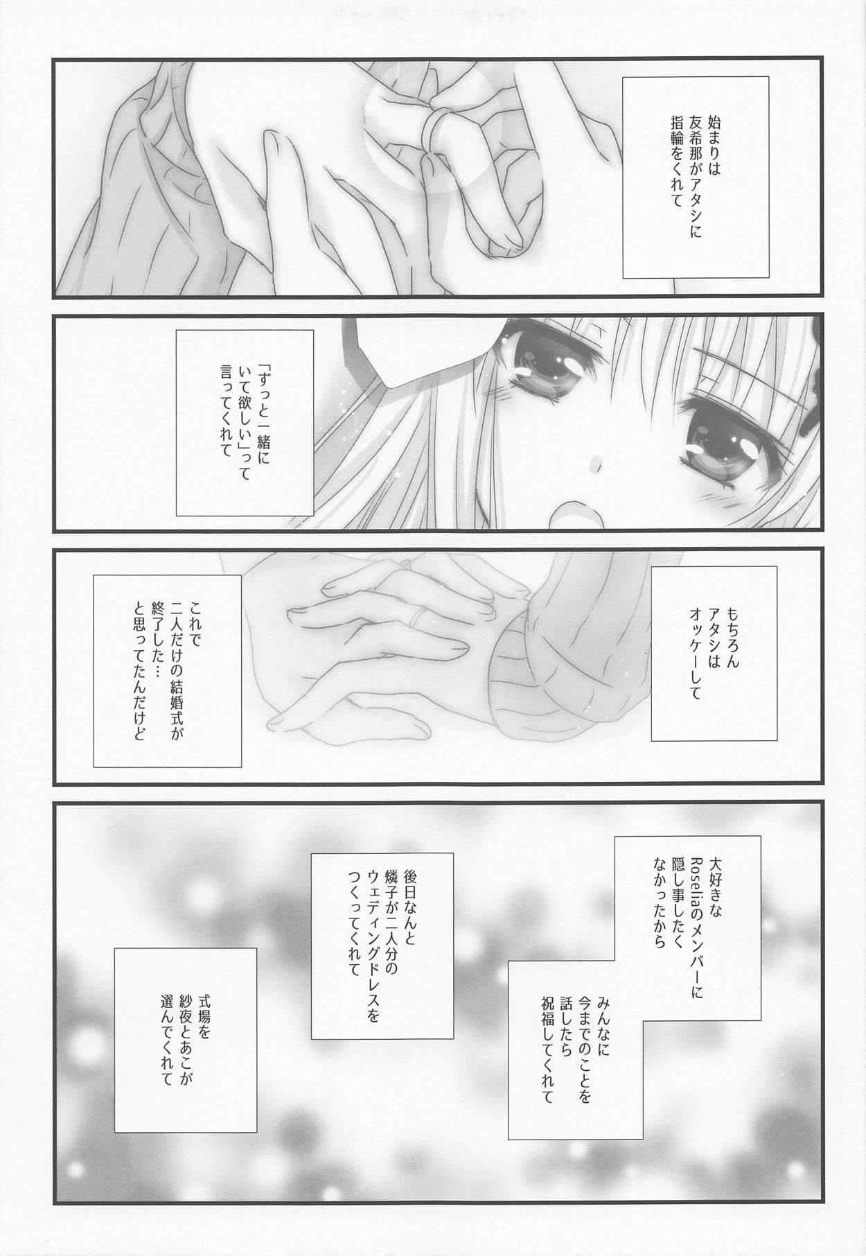 (BanG Dreamer's Party! 5th STAGE) [Ameiro (Nanashiki)] Wedding Night (BanG Dream!) page 4 full