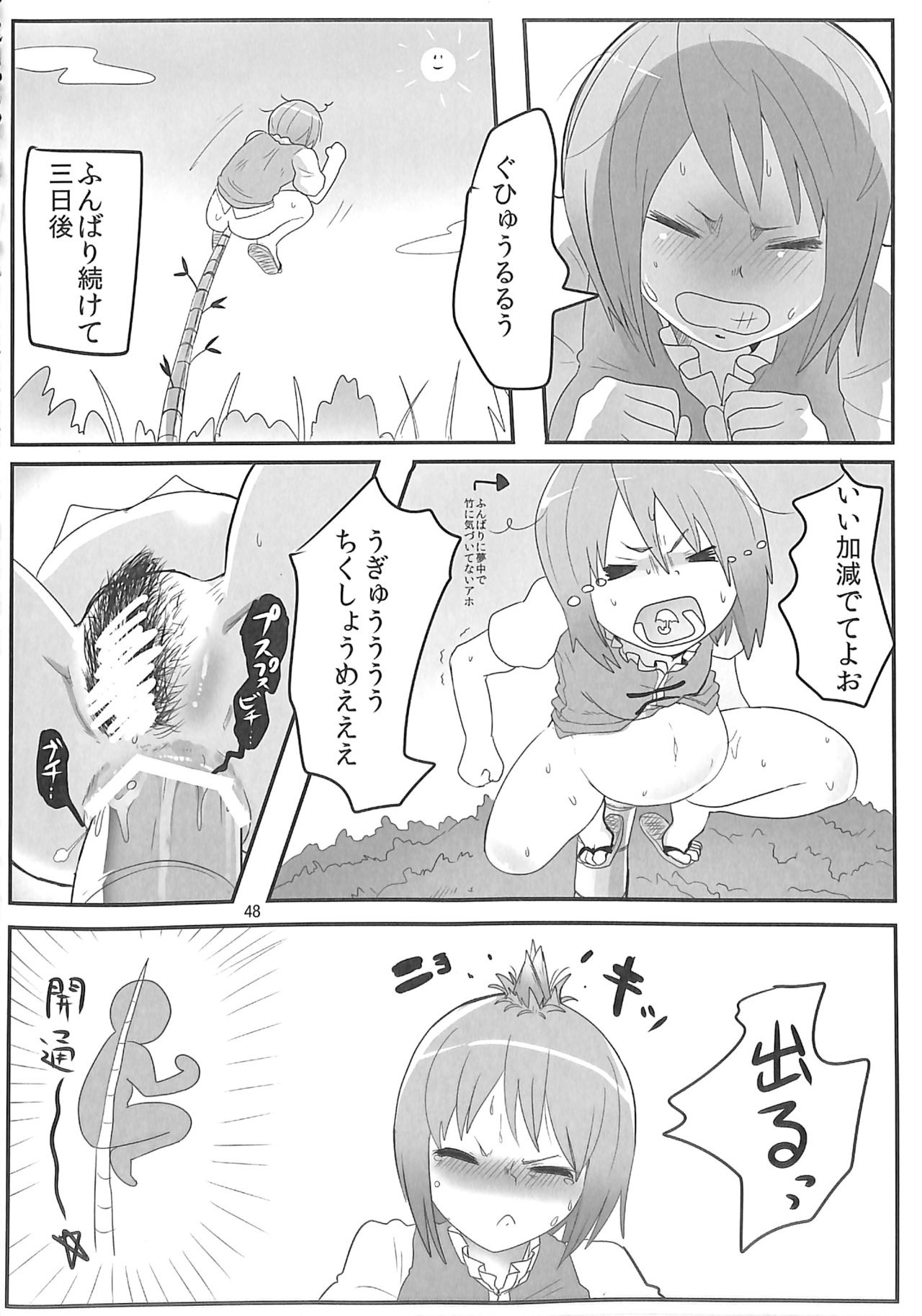 (C89) [Konnyaku nabe (Various)] R-18G Koga Ryona Goudoushi 3 Koga Ryonabe Shime (Touhou Project) page 47 full