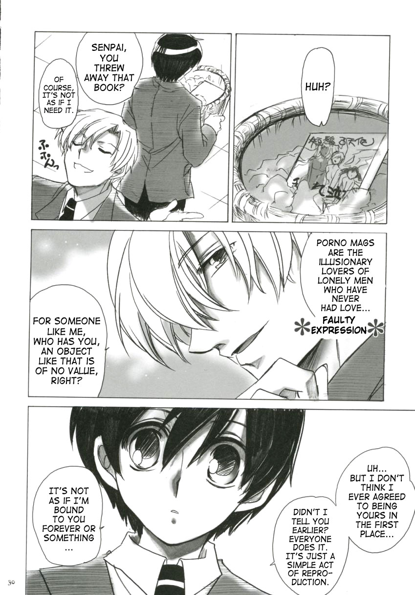(C70) [Toko-ya (Kitoen)] Natsu Haruhi (Ouran High School Host Club) [English] page 29 full