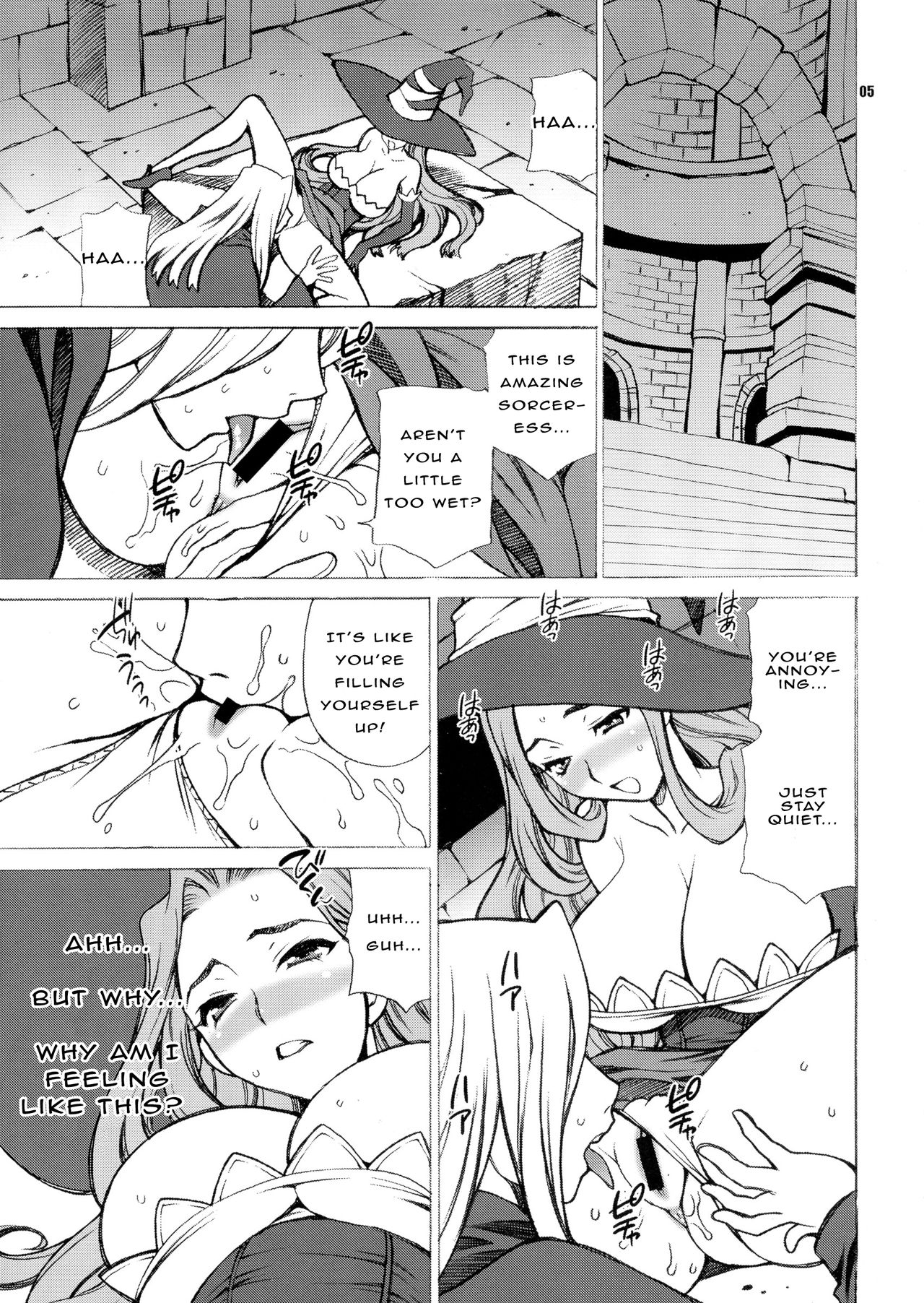 (COMIC1☆7) [SHALLOT COCO (Yukiyanagi)] Yukiyanagi no Hon 31 Majo to Reiyaku (Dragon's Crown) [English] [Studio Shiny Chariot] page 5 full