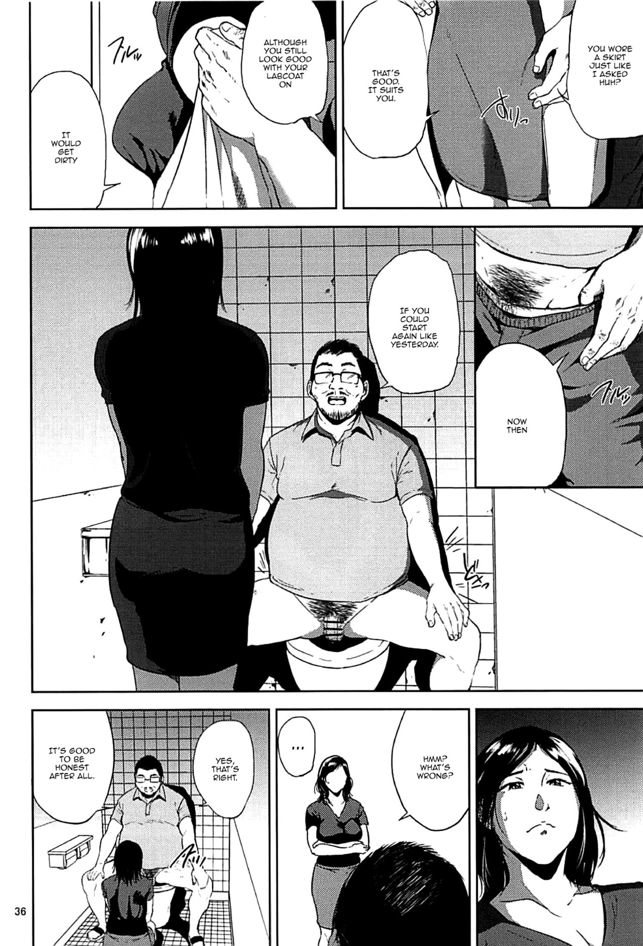 (C93) [Gossipgothic (Shishiji)] Kurashiki-sensei wa Hatsujouki Soushuuhen FINAL | Kurashiki Sensei's Mating Season Final (Fujiyama-san wa Shishunki) [English] {Doujins.com} page 35 full