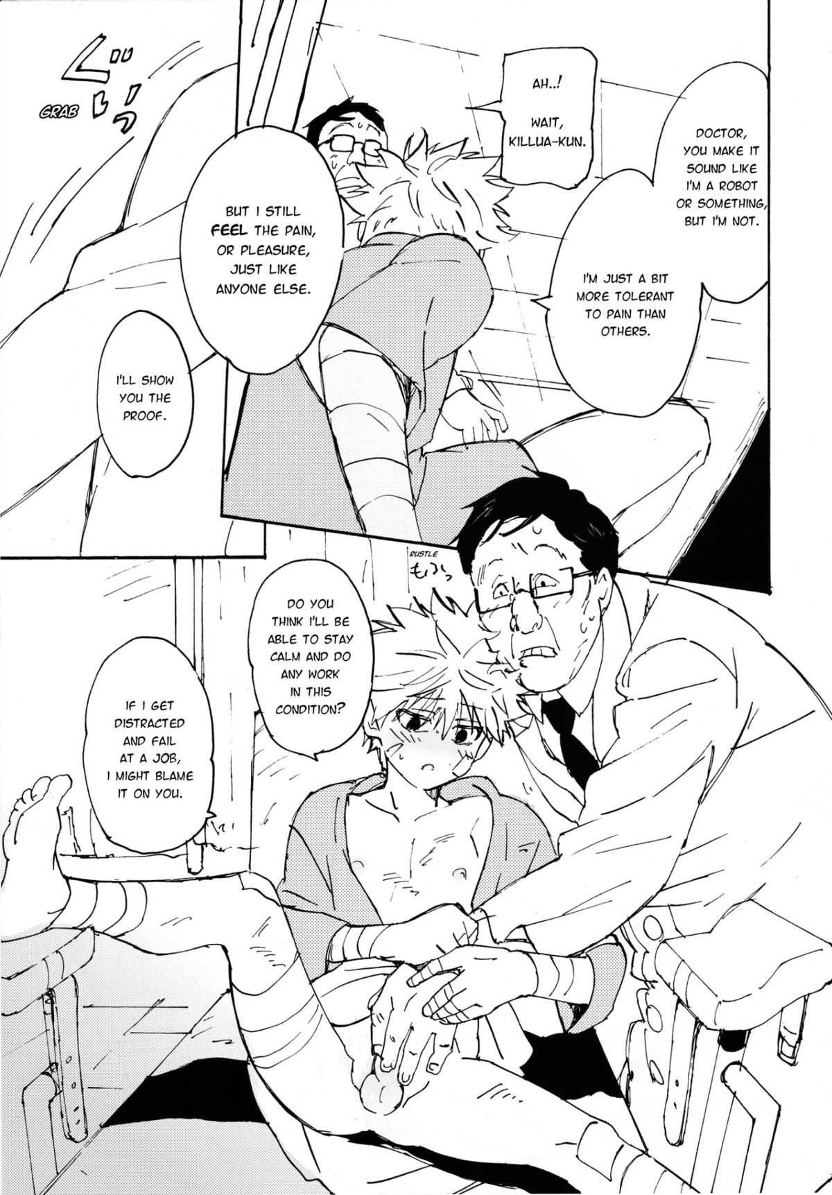 (C87) [Watagashi Maker, Naikai (Tomiko, Emilio)] Shounen Dokubutsu | Boy Poison (Hunter x Hunter) [English] [HXH-Doujinshilivejournal] page 8 full