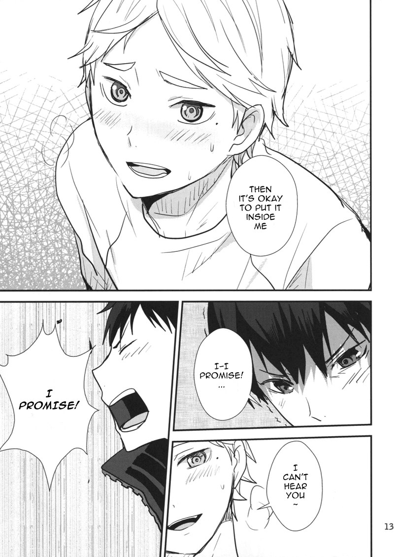 (C87) [Kakusei Desire (Kurot)] Good Boy! (Haikyuu!!) [English] page 12 full