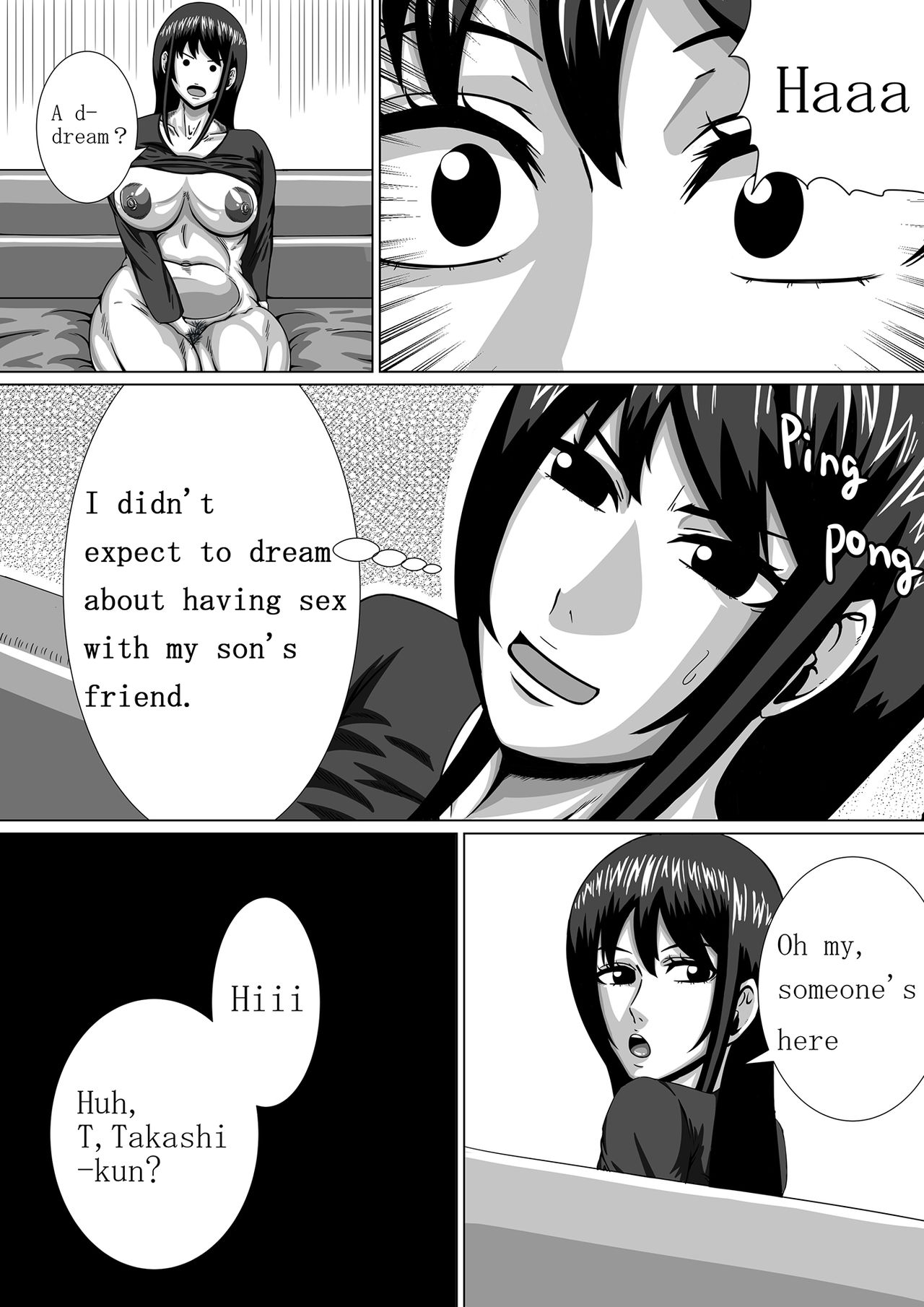 [teamTGs] Boku no Daisuki na Takako Mama | Takako's mom aho is a bit erotic [English] page 17 full