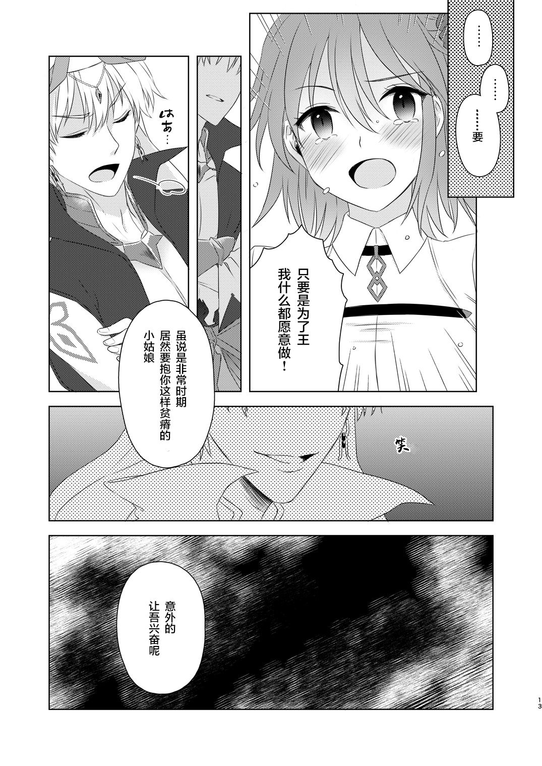 [Winter Garden (Fujii Chifumi)] Watashi wa Kibou no Hoshi o Miru (Fate/Grand Order) [Chinese] [零食汉化组] [Digital] page 12 full