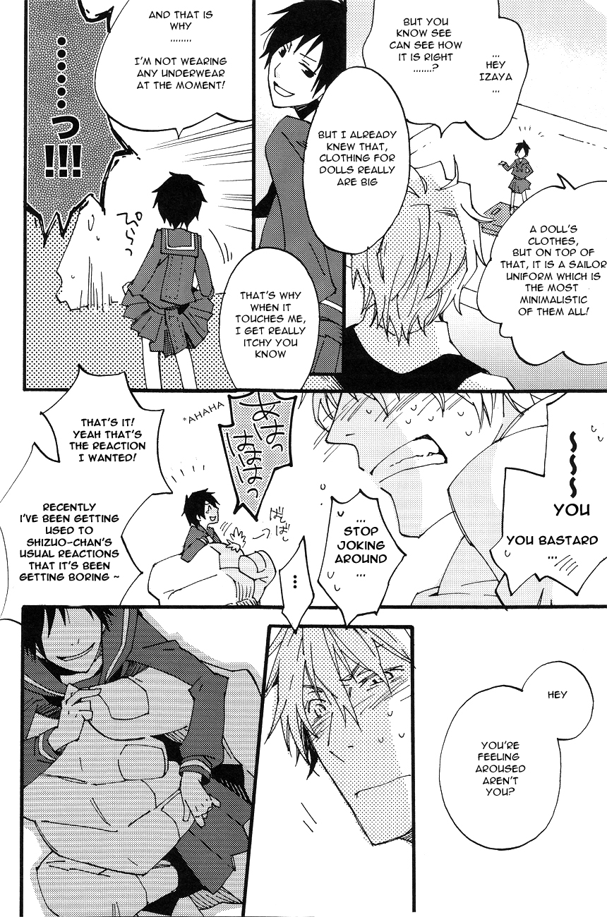 (C79) [Kaiten Mokugyo (Makimura Maki)] Heiwajima-kun no Nomi Mushi (Durarara!!) [English] [Mokkachi] page 16 full