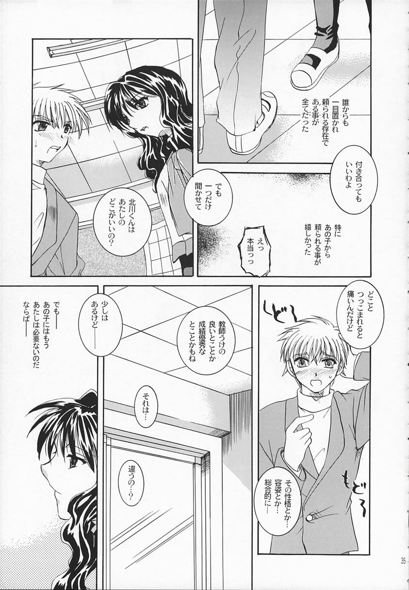 [Taiyakiyaketa (Ikeda Hideko)] Chi no Mokutousha - Silent Prayer in Earth (Kanon) page 34 full