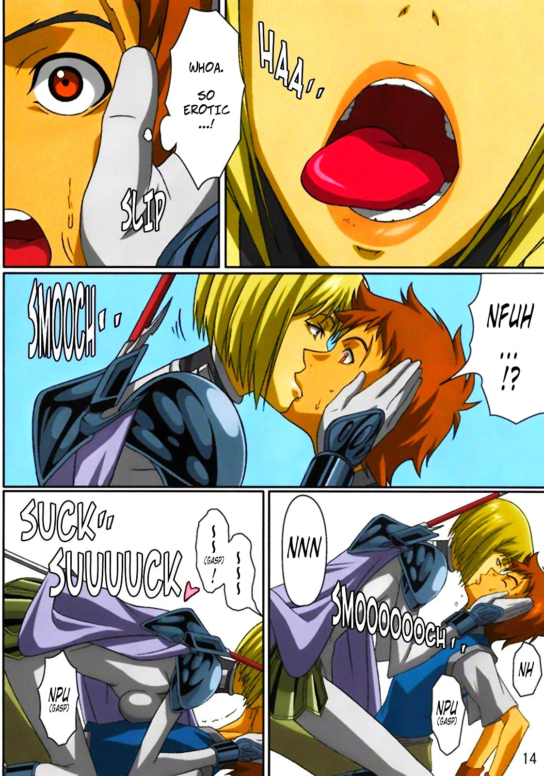 (C72) [Lost Rarities (Takapiko)] Industrial (Claymore) [English] [Tonigobe] [ZonaKG] [Colorized] page 13 full