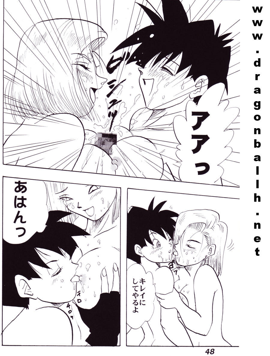 (C52) [Fusuma Goten (Shouji Hariko)] Irohani (Dragonball Z) page 48 full