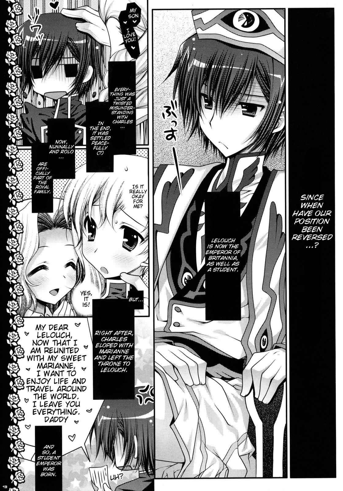 (C75) [PINK (Araiguma)] Watashitachi, Kekkon Shimashita | We got married (Code Geass) [English] page 12 full