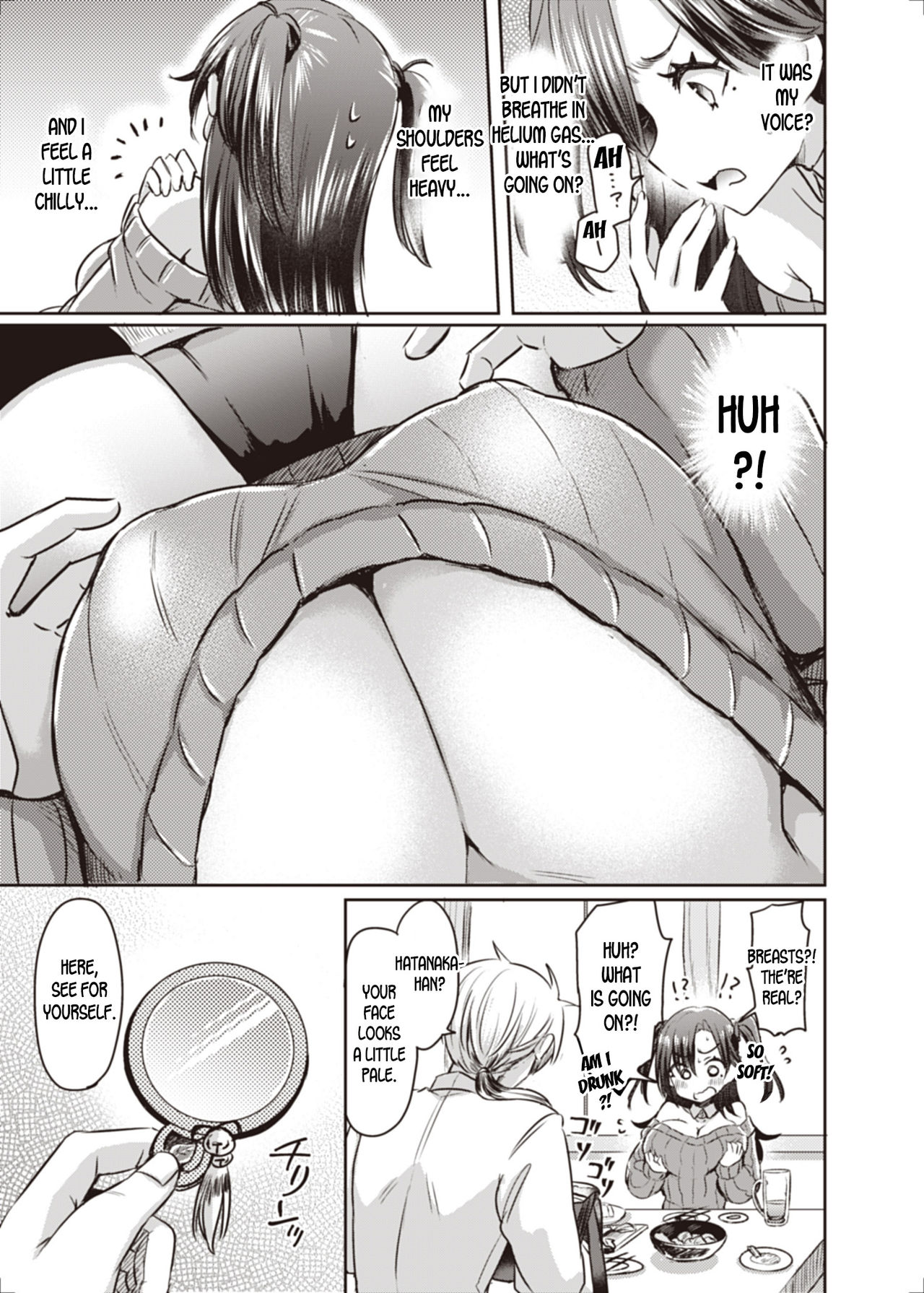 [TSF no F (Kamiya Zuzu, Hitomasu Modoru)] Trans Conversion Case. I [The Comedian's Lewd Situation] (TSF no F no Hon 2020-1) [English] [desudesu] [Digital] page 7 full