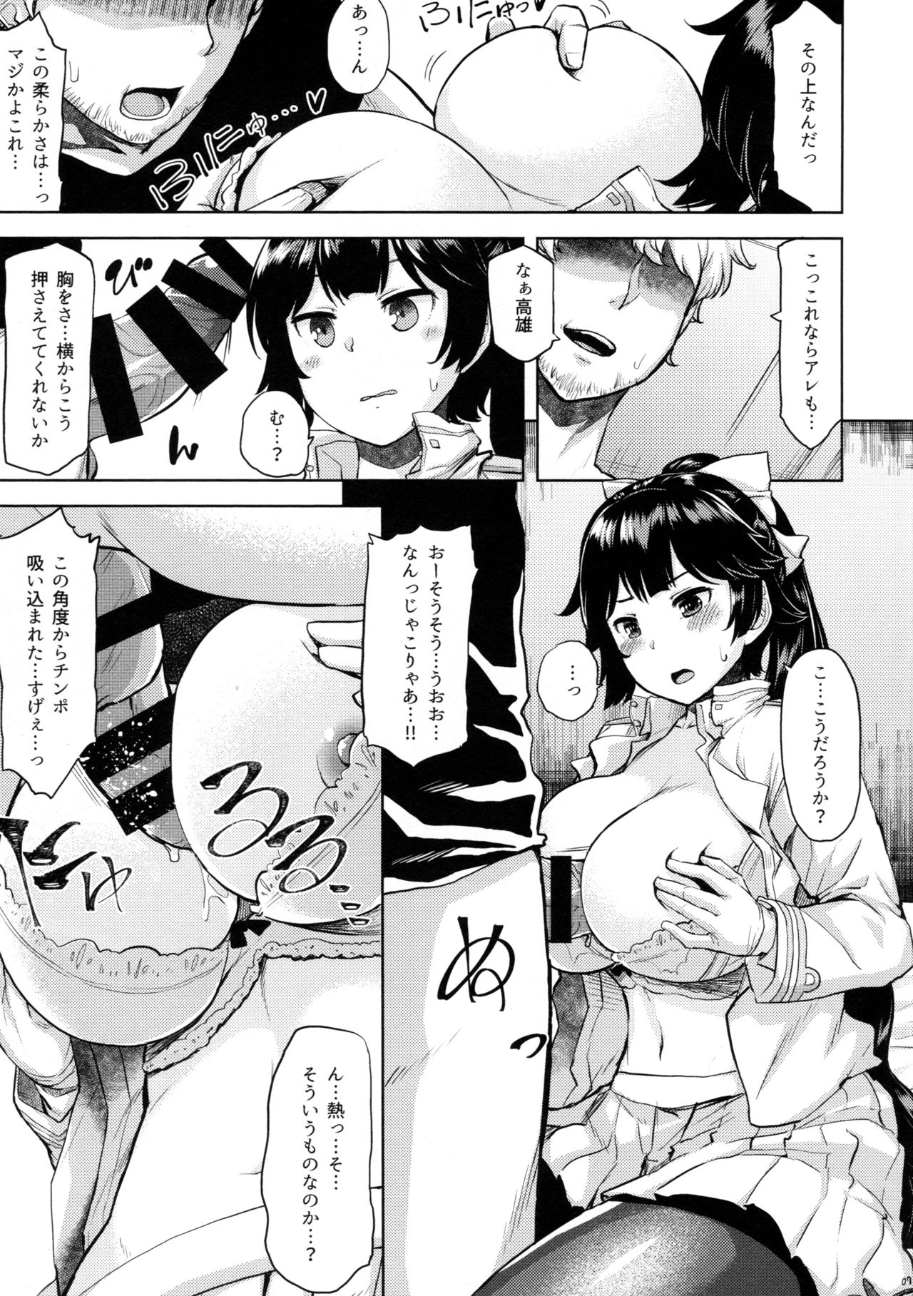 (C94) [Tenrake Chaya (Ahru.)] Oshi ni Yowai Takao (Azur Lane) page 8 full