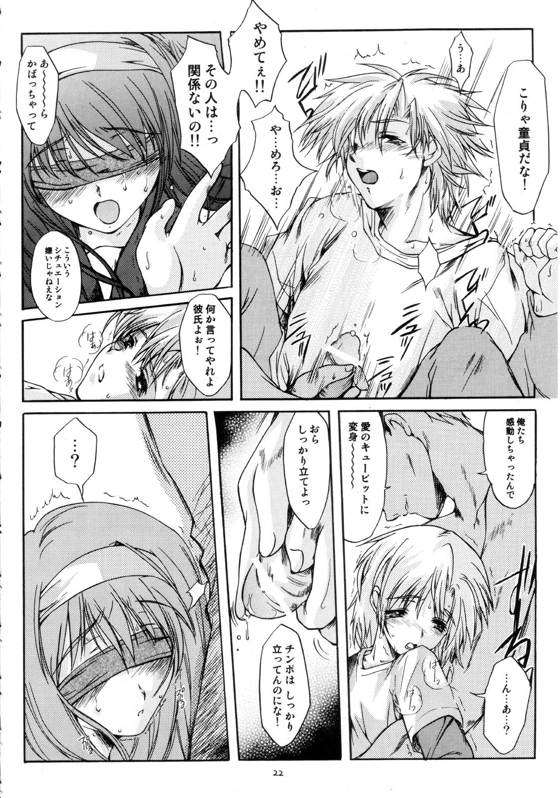 [HIGH RISK REVOLUTION] Shiori Vol.12 Haitoku no Cinderella (Tokimeki Memorial) page 23 full